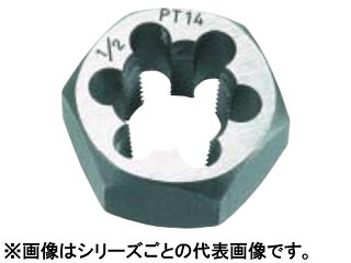 TRUSCO トラスコ中山 六角サラエナットダイス PT3/4-14 TD6-3/4PT14