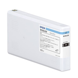 EPSON エプソン SureColor SC-P5350用 インクカートリッジ/ライトシアン（200ml） SC33LC20