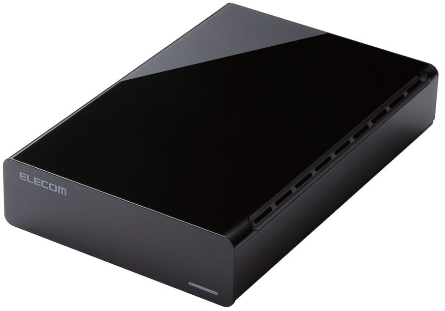 ELECOM エレコム TV向け外付けハードディスク Desktop Drive USB3.2(Gen1) 2TB Black ELD-HTV020UBK 単品購入のみ可（同一商品であれば複数購入可） クレジットカード決済 代金引換決済のみ