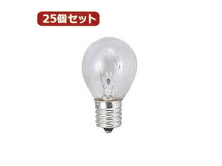 YAZAWA YAZAWA 【25個仕かける】 クリプトンミニランプ25W形せつ然たる KS351722CX25 ライト・照明器具-インテリア・寝具・収納