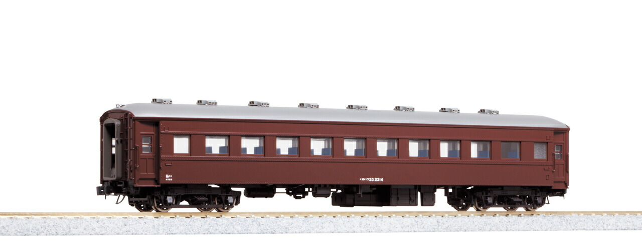 KATO カトー (HO) オハフ33 茶 1-514