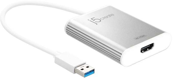 j5 create USB 3.0 to 4K HDMIディスプレイアダプター JUA354