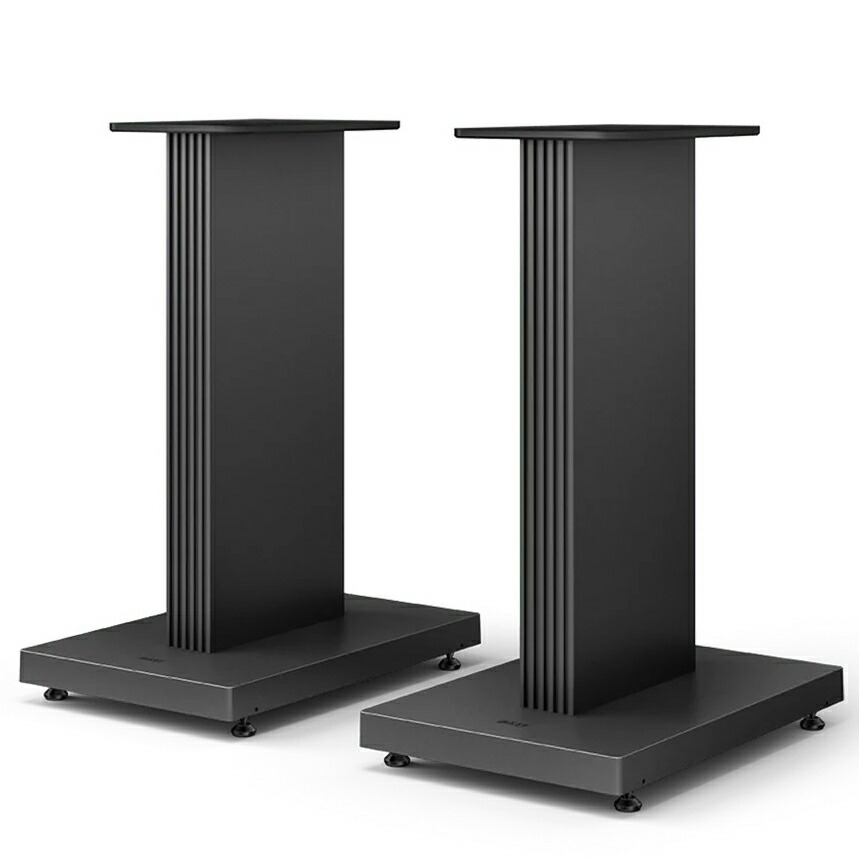 KEF JAPAN S3 Floor Stand(スレートグレー) R3 用スピーカースタンド ペア 【当店のKEF製品は国内正規代理店品です】 オーディオ-その他