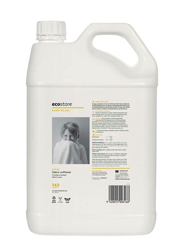 エコストア エコストア ファブリックソフナー 柔軟仕上げ剤 5L