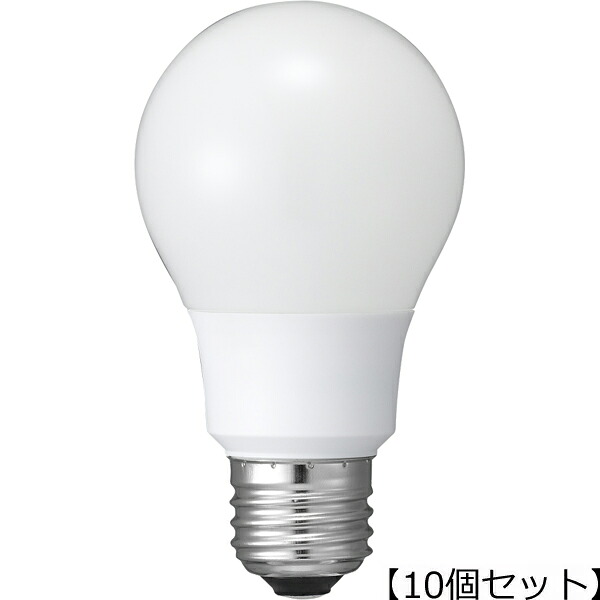 YAZAWA 【10個仕掛ける】 YAZAWA 原則として白熱電球形LED 40W好いかげんに 白熱電球色合い光相応う LDA5LGD3X10