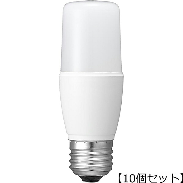 YAZAWA 【10個仕掛ける】 YAZAWA T形LED 40W形 E26 白熱電球色 LDT5LGX10