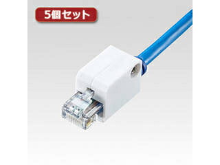 サンワサプライ 【5個仕掛ける】 サンワサプライ ローカルエリアネットワーク有線テレビ鍵を掛ける SL-78X5