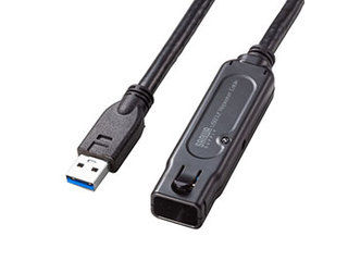 SANWA SUPPLY サンワサプライ サンワサプライ USB3.2アクティブリピーターケーブル15m(抜け打ち切り鍵を掛ける規則体系付き添い人) KB-USB-RLK315
