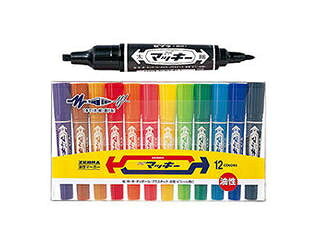 ARTEC 【12色×5セット】 ARTEC ハイマッキー(油性)MC12C ATC91621X5