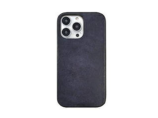 abbi SIGNATURE abbi SIGNATURE MARGOTイタリアンレザーバックカバー for iPhone 14 Pro ネイビー 背面カバー型 ABS24067i1｜エムスタ