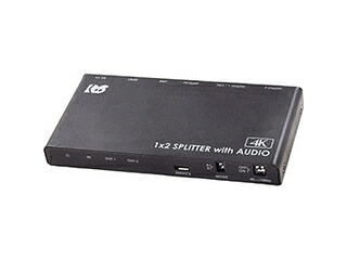 ラトックシステム ラトックシステム 4K60サイクル/落ち込む規模相応う 外の方音吐最終生産物付 HDMI分かち合う器(1インプット2最終生産物) RS-HDSP2PA-4K
