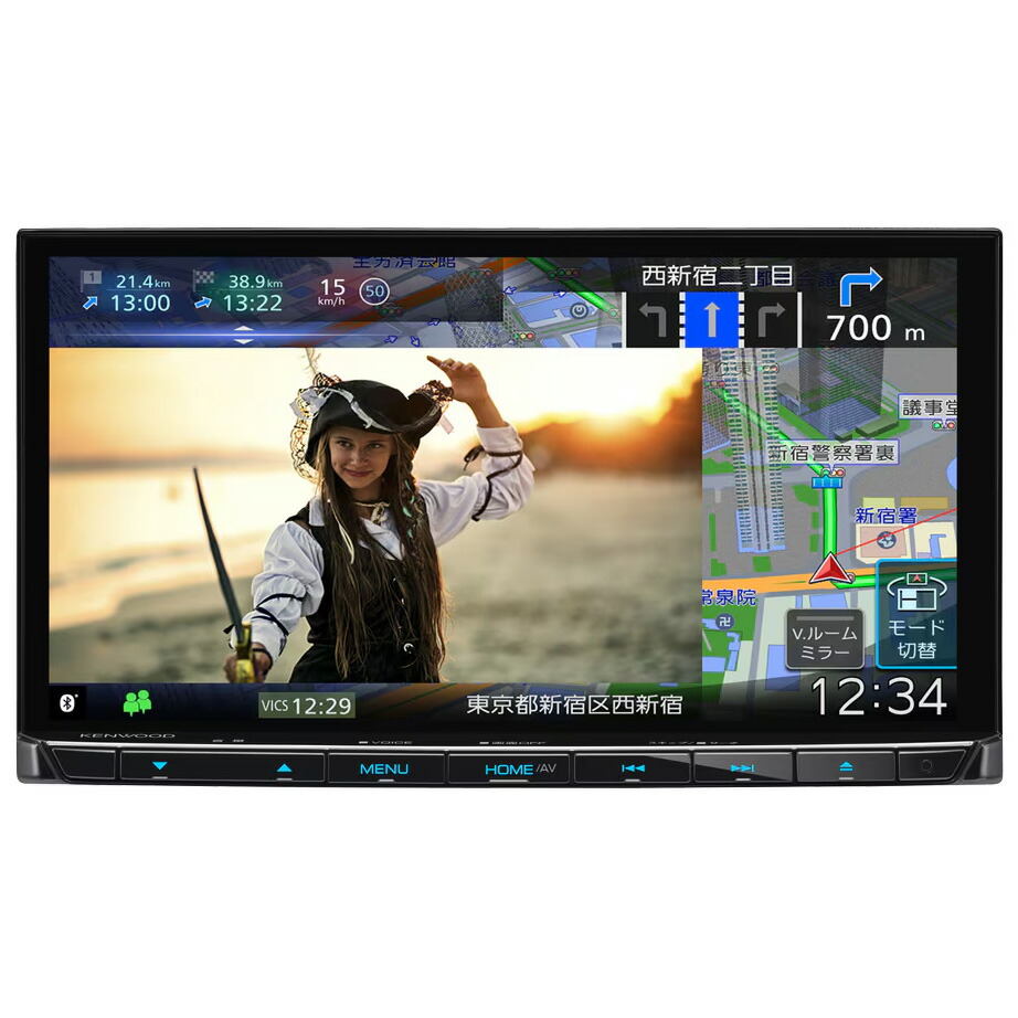 楽天市場】ケンウッド カーナビ MDV-S710W 2023モデル 彩速ナビ