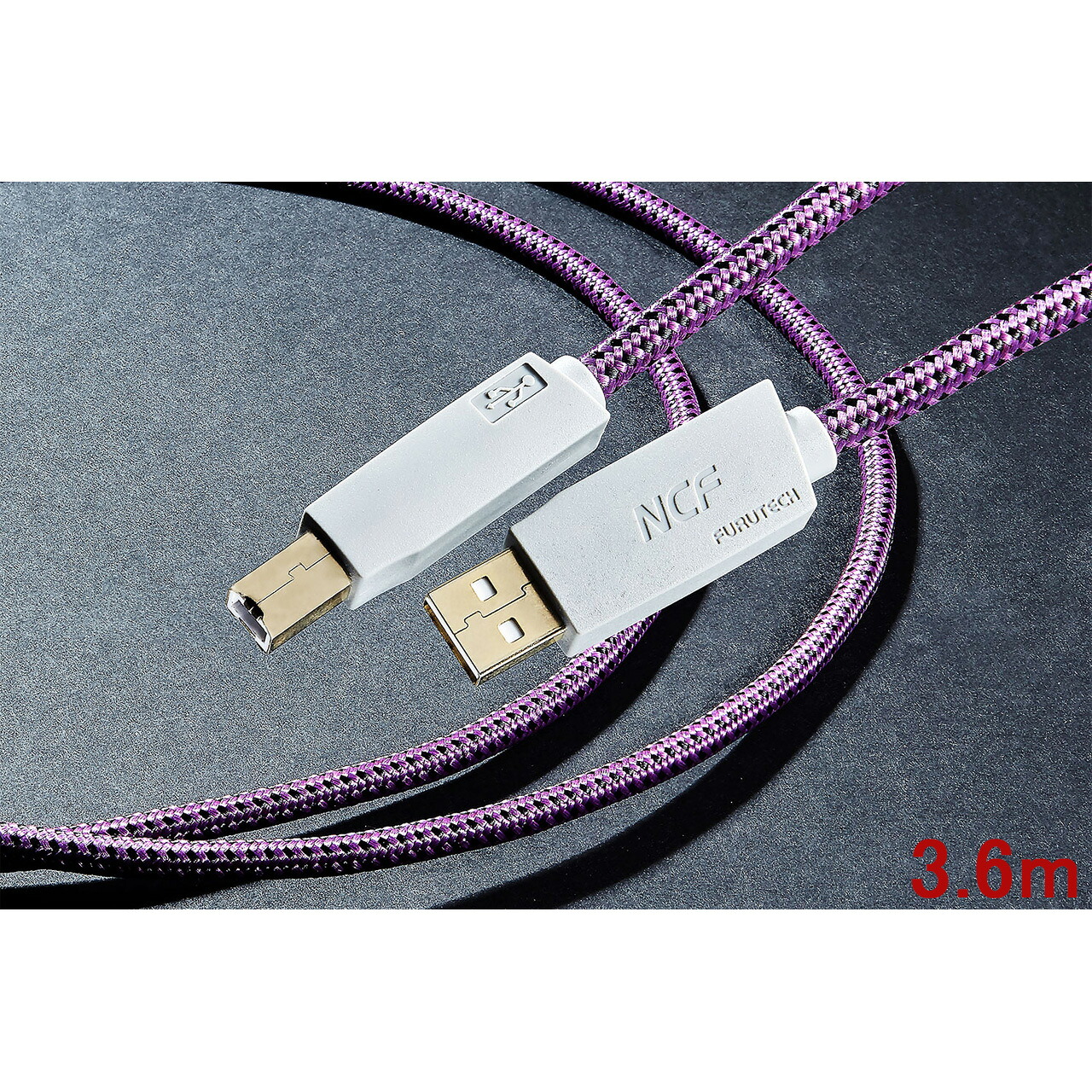 FURUTECH フルテック GT2 NCF USB-B 3.6m USB ケーブル Type A-B|エムスタ
