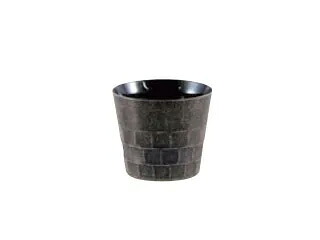 レトロ 18-8 二重タンプラー 年寄りの しろがね色 キッチン用品・食器・調理器具-その他