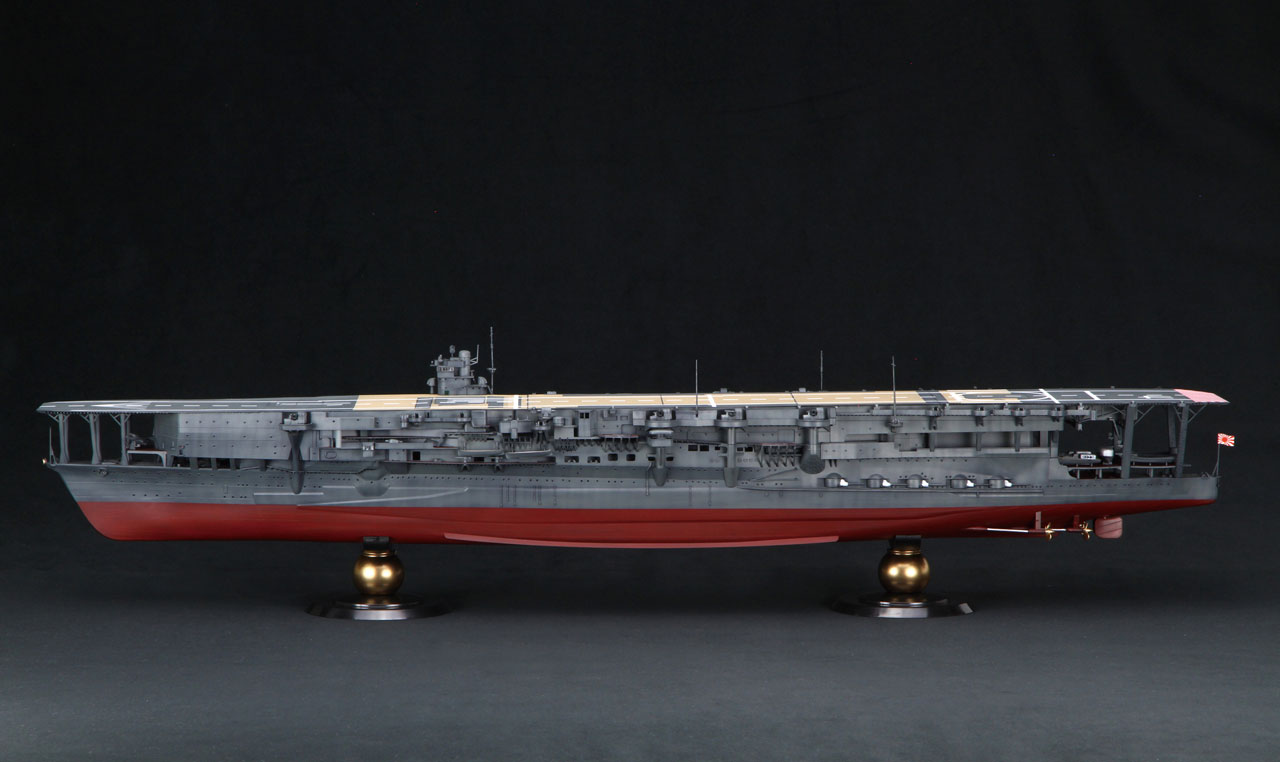 Fujimi フジミ模型 1/350 艦船11EX-4 旧日本海軍航空母艦 加賀（帝国海軍乗組員フィギュア付き）