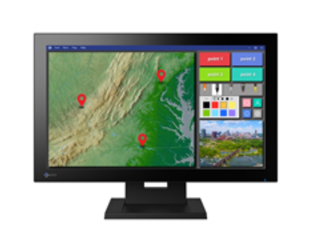 EIZO DuraVision 21.5インチタッチパネル装着カラー液晶モニター FDF2182WT-TBK チルトスタンドモデルです 57,173円