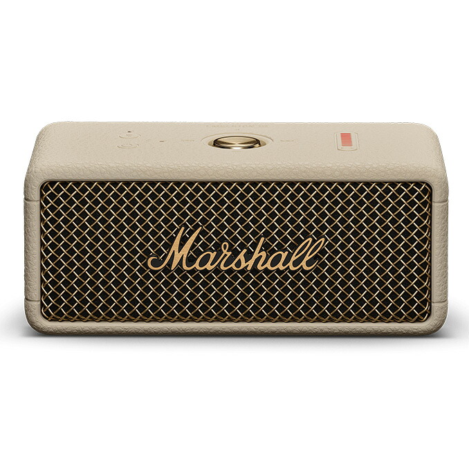Marshall マーシャル Emberton III Cream 皮膚軟化剤 EMBERTON III 携帯型金棒引き 雨合羽防塵 年代順の継続生まれ変わり約32第四次元、Bluetooth 5.3 LE、IP67、マルチポイント繋ぎ合わせる相応う エンバートン3 Bluetooth金棒引き