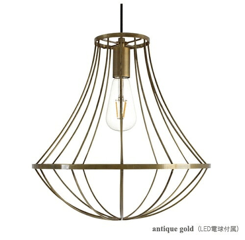 DI CLASSE ディクラッセ LP3089GD　Gemma ジェンマ ペンダントランプ (アンティーク ゴールド)≪LED電球付属≫