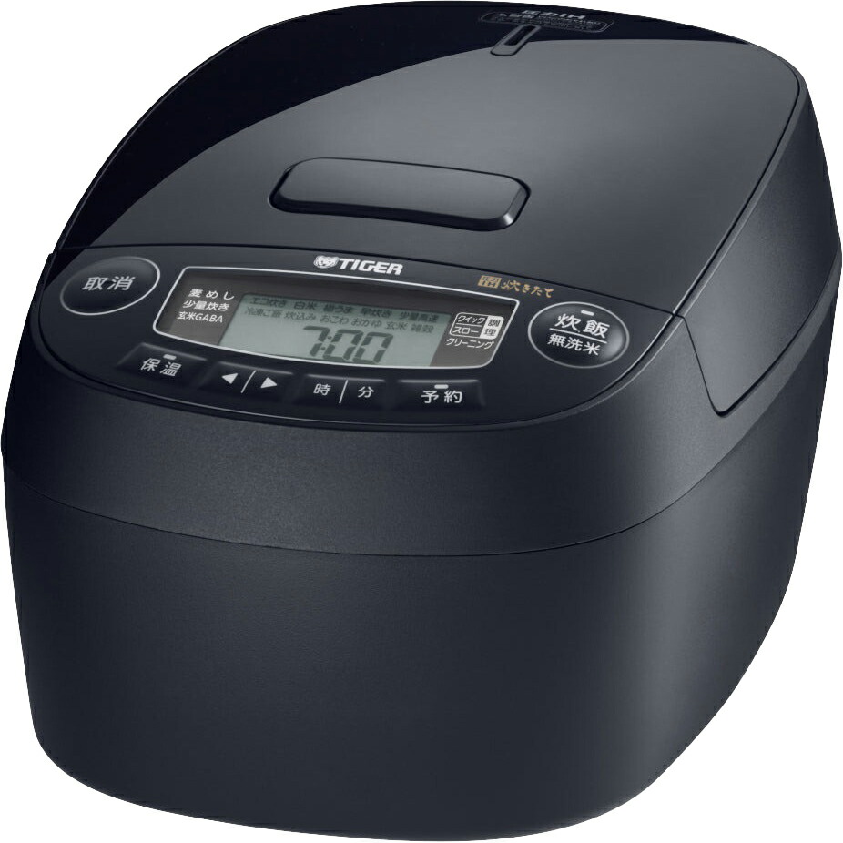 TIGER タイガー魔法瓶 JPV-T180-KV 圧力IHジャー炊飯器 炊きたて 1升炊き モーブブラック