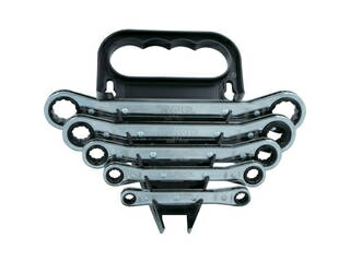 A\u0026Eツールズ LANG TOOLS 板ラチェットレンチセット(12角) 5本組 5374