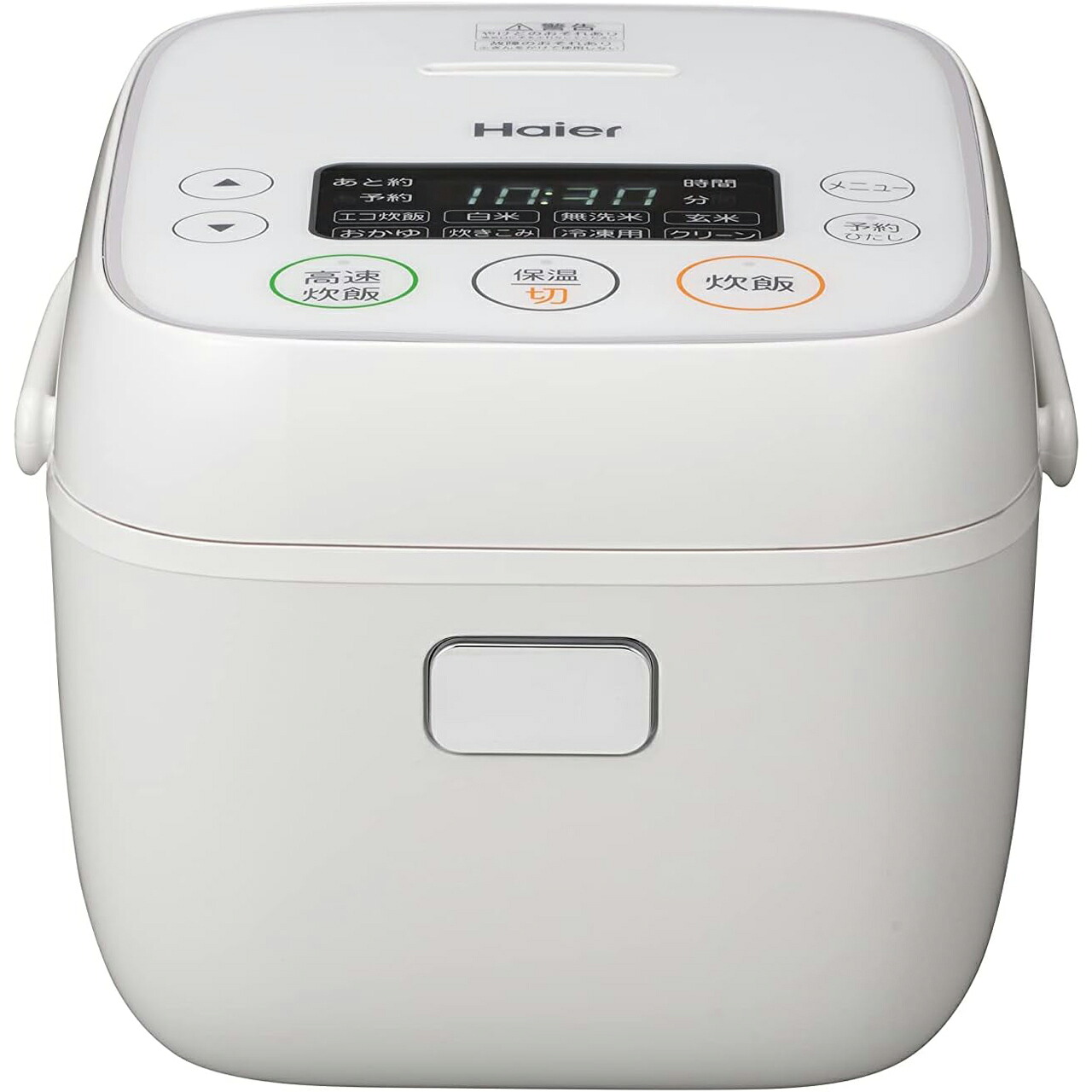 【納期4月上旬ごろ】 Haier ハイアール JJ-M32B(W)3合炊きマイコンジャー炊飯器