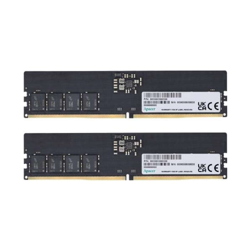Apacer アペイサー FL.64GAC.PKRK2 DDR5-5600MHz デスクトップ用メモリ 288pin CL-22 64GB(32GBx2枚組)3年保証