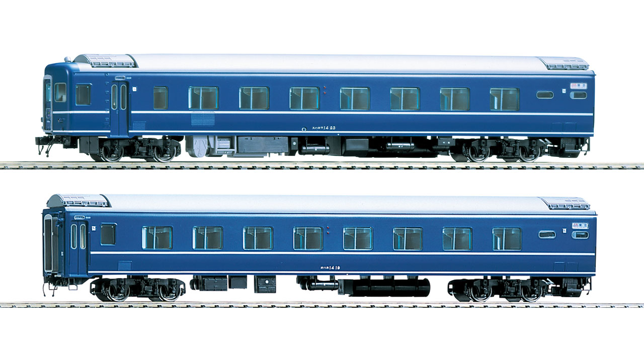 TOMIX トミックス 国鉄 14系14形特急寝台客車基本セット HO-9117