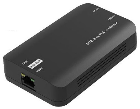 Princeton プリンストン大学 90W最終生産物相応うPoEインジェクター 黒いこと PNP-POEI9010G
