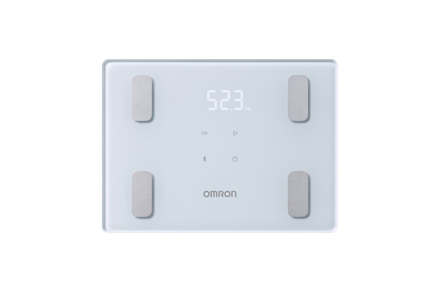 OMRON オムロン KRD-408T-B　体重体組成計 カラダスキャン 2人用 アイスブルー