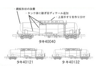 MICRO ACE マイクロエース A6452　 タキ40000 日本石油輸送 3両セット