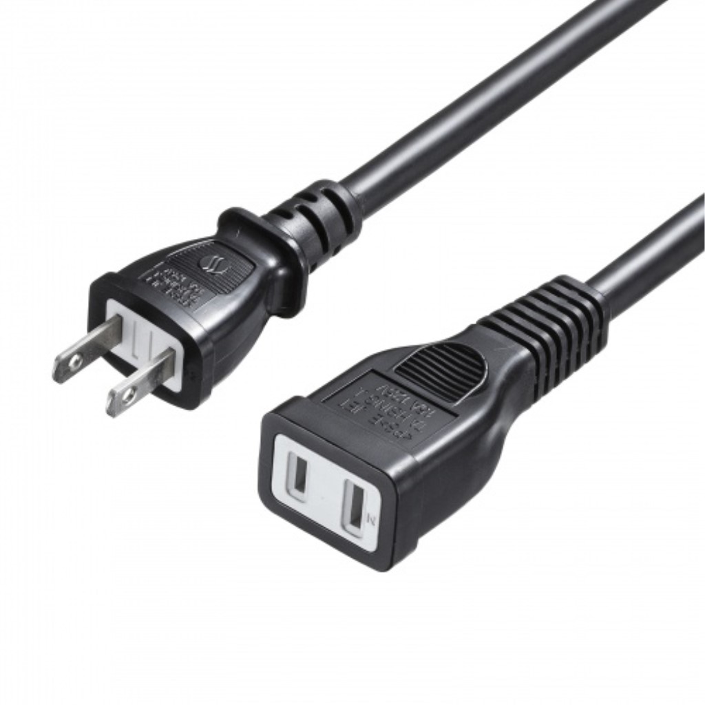 サンワサプライ 電源延長コード 20m TAP-EX22-20BK 4,427円