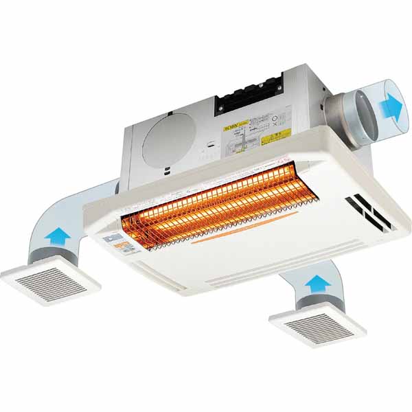 TSK 高須産業 【納期約1か月位】浴室換気乾燥暖房機 2～3室換気[AC100V・天井取付]BF-563RGD｜エムスタ