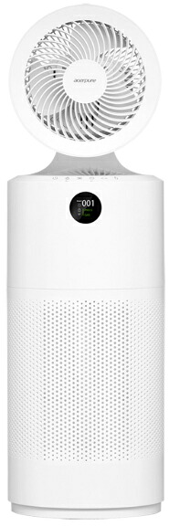 Acerpure AC553-50W Acerpure Cool 空気清浄機 (ホワイト) 最大27畳 直径約25cmのコンパクトサイズでお部屋の角などどこにでも置きやすく、季節を問わず使用できます|エムスタ