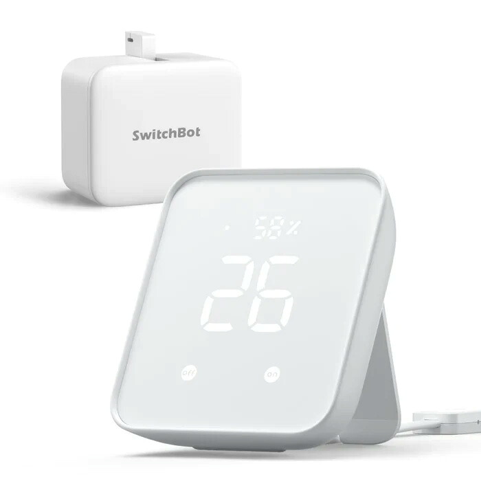 SwitchBot スイッチボット 【ボタン制御セット】スイッチボット SWITCHBOT-W-GH＋ハブ2 W3202106