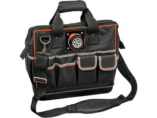 KLEIN TOOLS クラインツールズ LEDライト付ツールバッグ TradesmanPro 31ポケット 55431