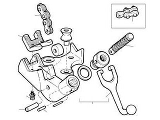 Ridge Tool リッジツール RIDGID/リジッド E-2780 チェーンアッセン F/BC-410 41055