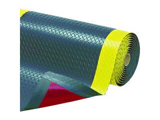CHECKERS/チェッカーズインダストリアル 疲労軽減マット クッショントラックス ブラック＆イエロー 600X910 479S0023BY