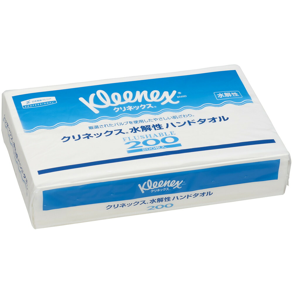 クリネックス 水解性ハンドタオル(1ケース35束入)
