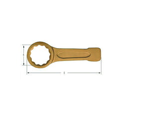 AMPCO アンプコ 防爆打撃レンチ 55mm AH0055B