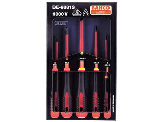 BAHCO バーコ エルゴ絶縁タイプドライバー BE-9881S