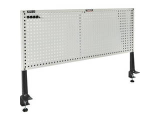 TRUSCO トラスコ中山 ライトパンチングパネル パネリーナ 卓上用 間口1200 TUR-5-W1200