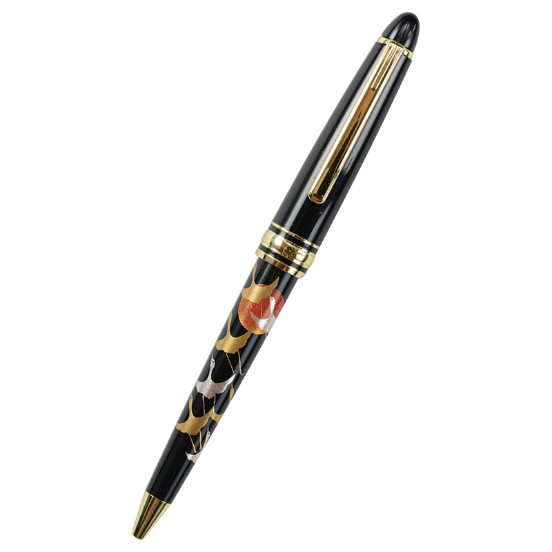 會津蒔絵ボールペン 楽天市場】會津蒔絵ボールペン（鶴）栄町オサダ 会津研出蒔絵