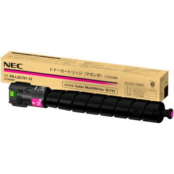 NEC PR-L3C731-12 トナーカートリッジ マゼンタ 単品買いもとめるのみ可（区別不能商いものであれば複数形買いもとめる可） クレディットカード決済 必要経費取り替えっこ決済のみ