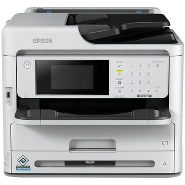 EPSON エプソン A4モノクロインクジェット複合機 PX-M382F(約34PPM/4.3型タッチパネル/有線・無線LAN) 単品購入のみ可(同一商品であれば複数購入可) クレジットカード決済 代金引換決済のみ|エムスタ