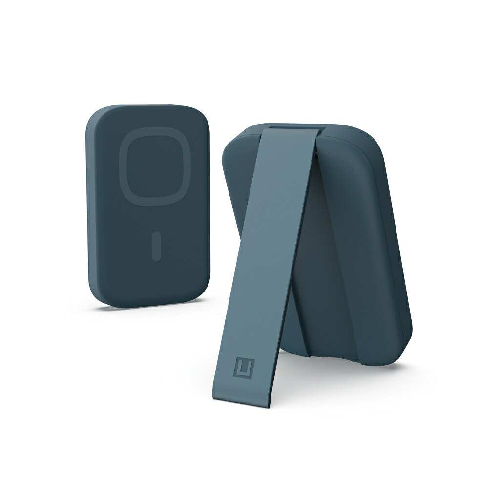 Princeton プリンストン大学 UAG-ULPK-01-DO UAG社製 UbyUAG LUCENT POWER KICKSTAND(ディープオーシャン) スマートフォン・タブレット-AC式充電器