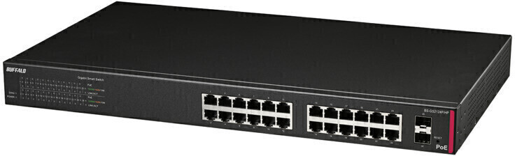 BUFFALO 緩衝装置置き目 法人向け 座標軸2 Giga PoE かっこ良い取り替えっこ 黒いこと 24界面 BS-GS2124P/HP 【納期宙ぶらりん】