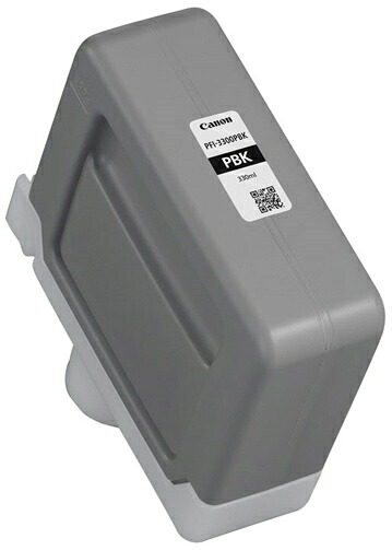 CANON キヤノン PRO-2600/4600/6600・GP-2600S/4600S/6600S用330lmインクタンク フォトブラック PFI-3300PBK 6433C001