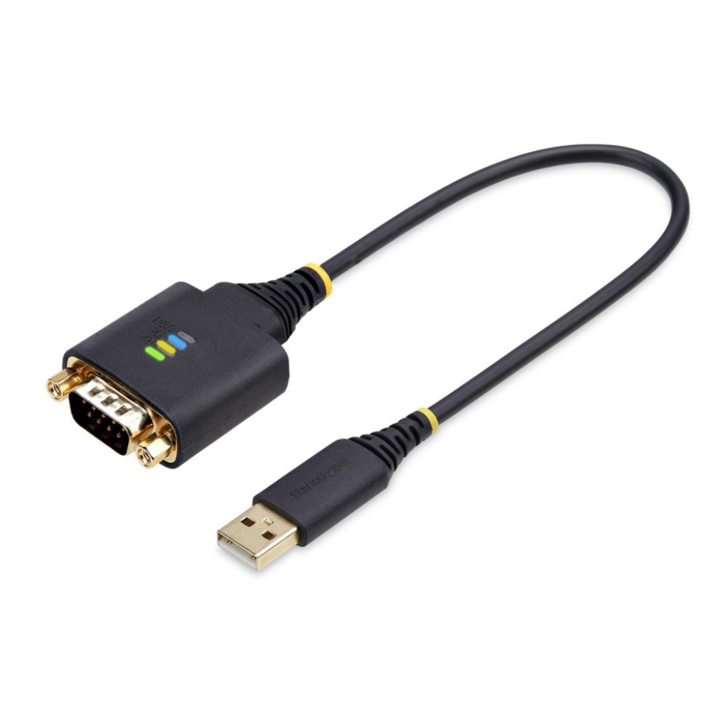 StarTech.com USB-RS232Cシリアル変換ケーブル/ストレート/D-Sub 9 ピン/オス・オス/COM番号保持機能 1P1FFC-USB-SERIAL