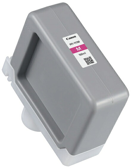 CANON キヤノン 大判プリンター用インクタンク PFI-111M マゼンタ 6846C001｜エムスタ