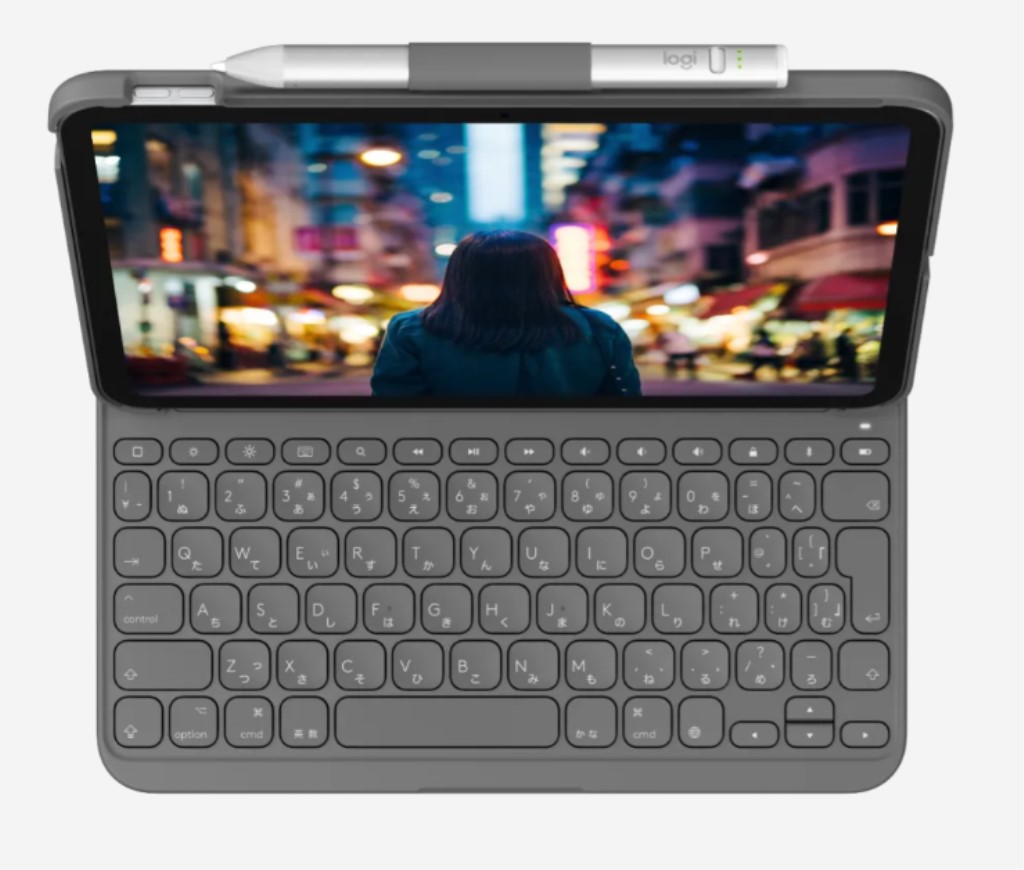 logicool ロジクール IK1060GRA SLIM FOLIO for iPad(10th gen)